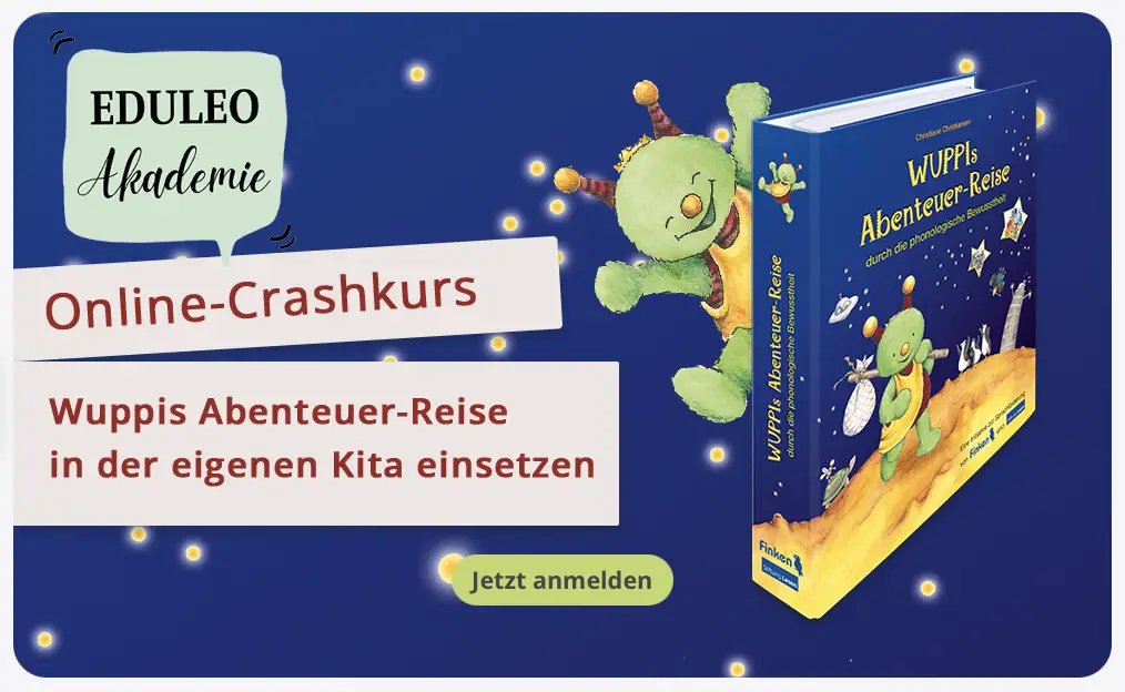 Crashkurs: Wuppis Abenteuer-Reise in der eigenen Kita einsetzen